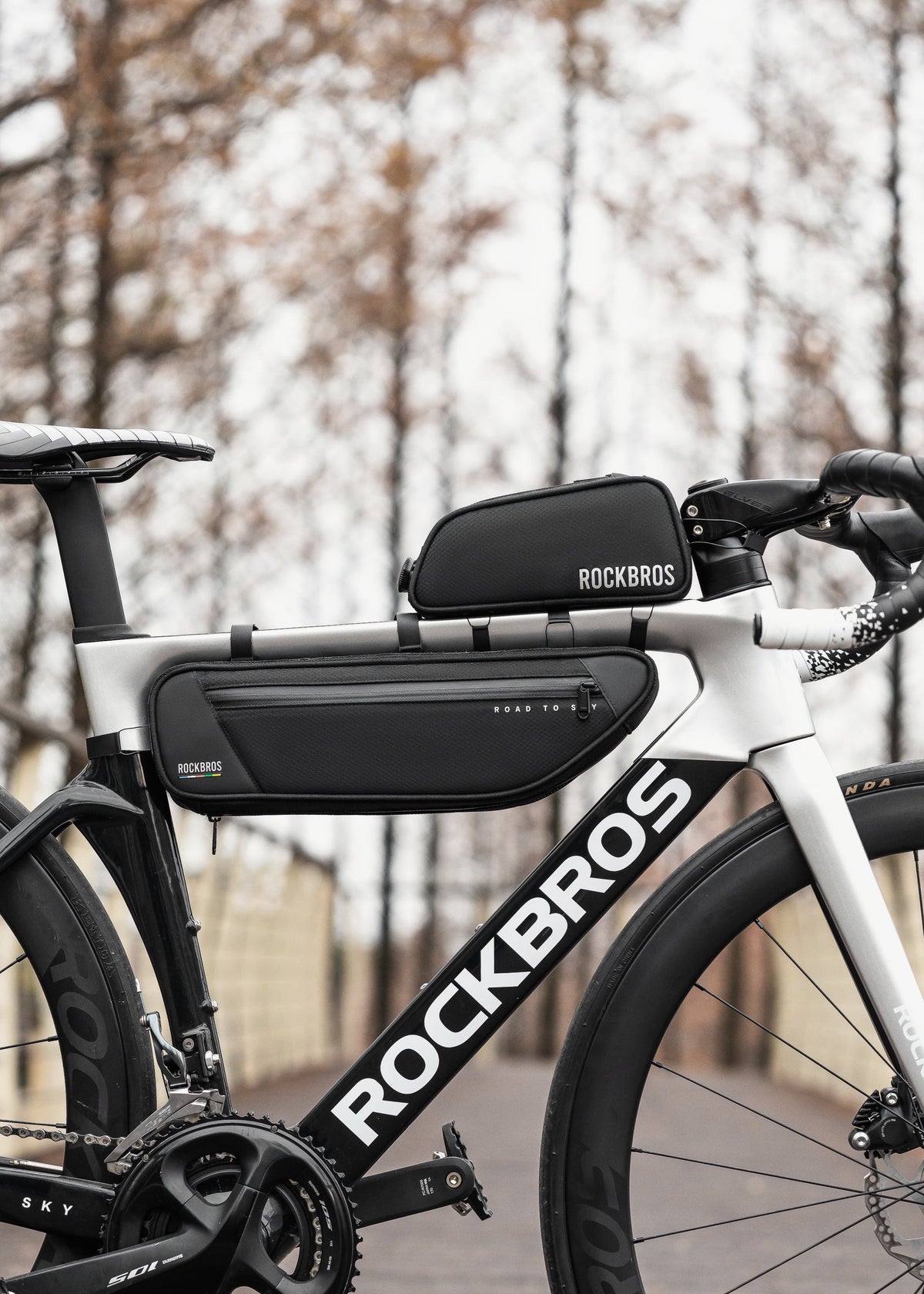 【ROAD TO SKY】by ROCKBROS Deluxe Top Tube Cycling Bag in Various Colours