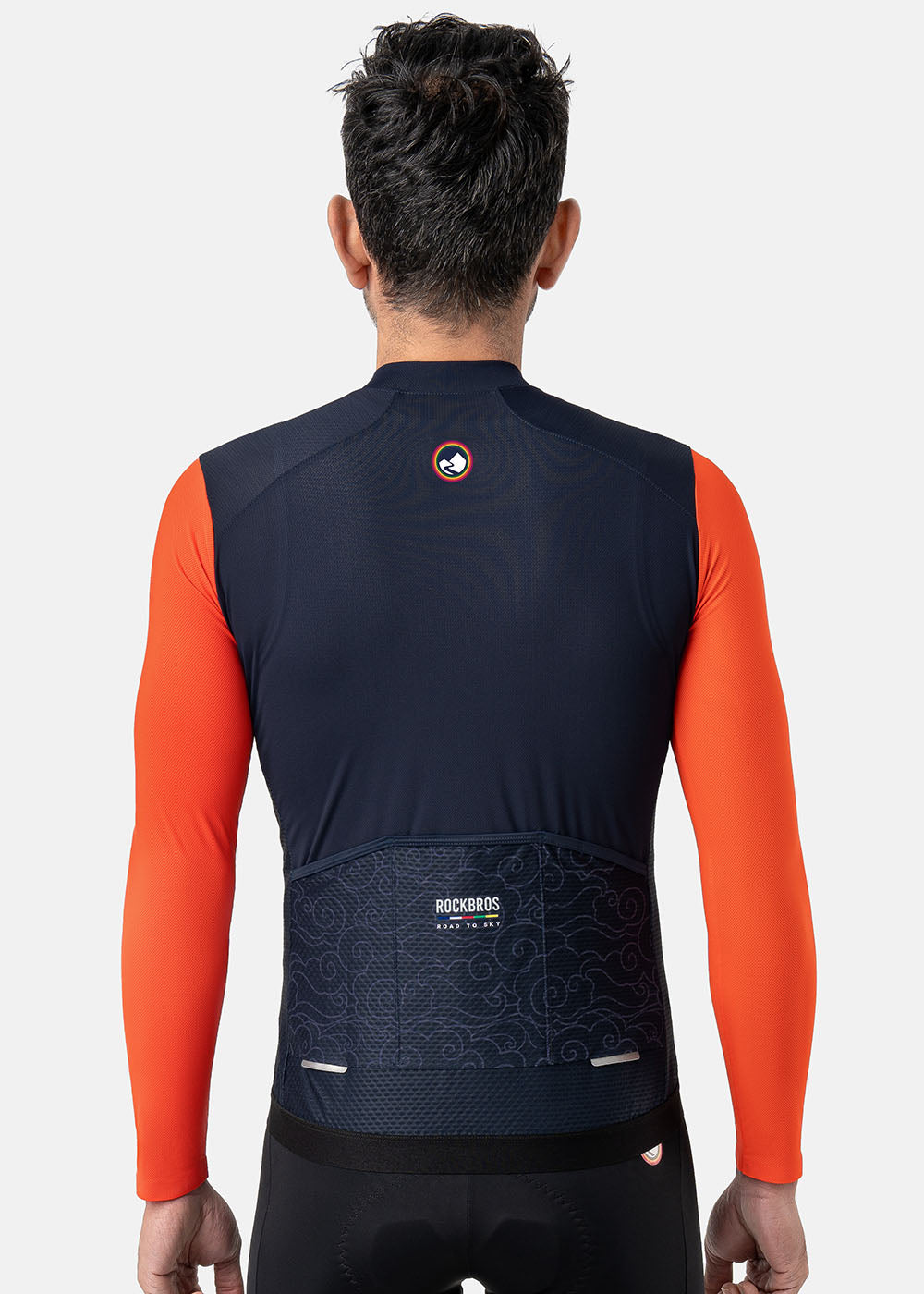 【ROAD TO SKY】by ROCKBROS Men's Long-Sleeve Cycling Jersey in Various Colours
