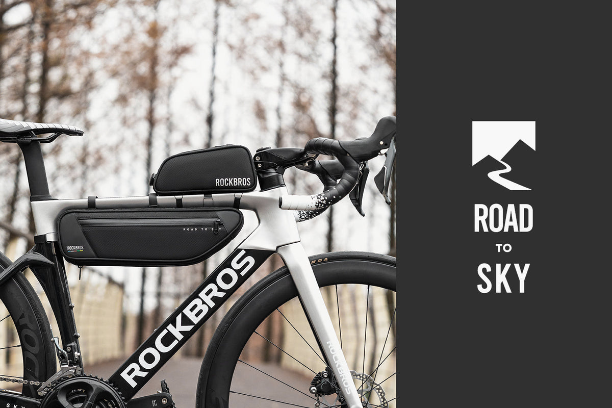 【ROAD TO SKY】by ROCKBROS Deluxe Top Tube Cycling Bag in Various Colours