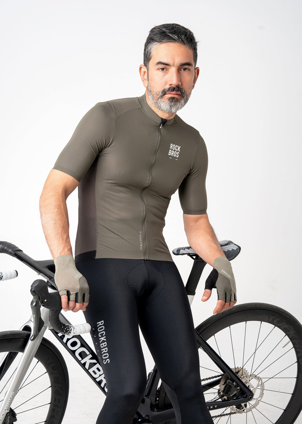 ROCKRBOS Road-to-Sky Cycling Fingerless Gloves
