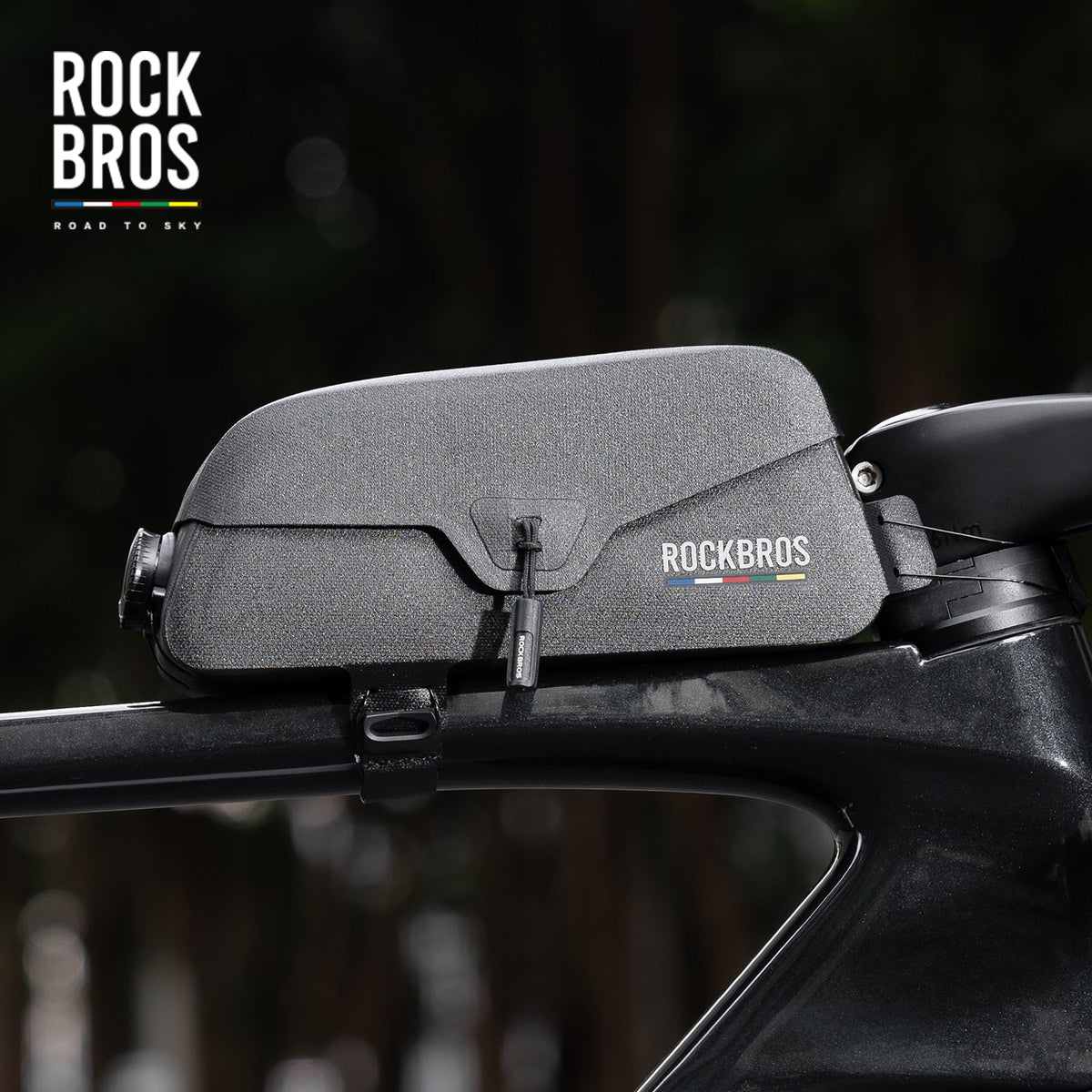 ROCKBROS Magnetic Top Tube Bag Waterproof | Road to Sky