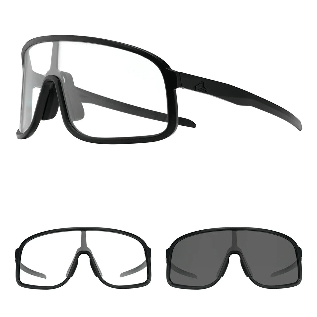 ROCKBROS Cycling Sunglasses Photochromic Polarized Sports Glasses UV400 Unisex