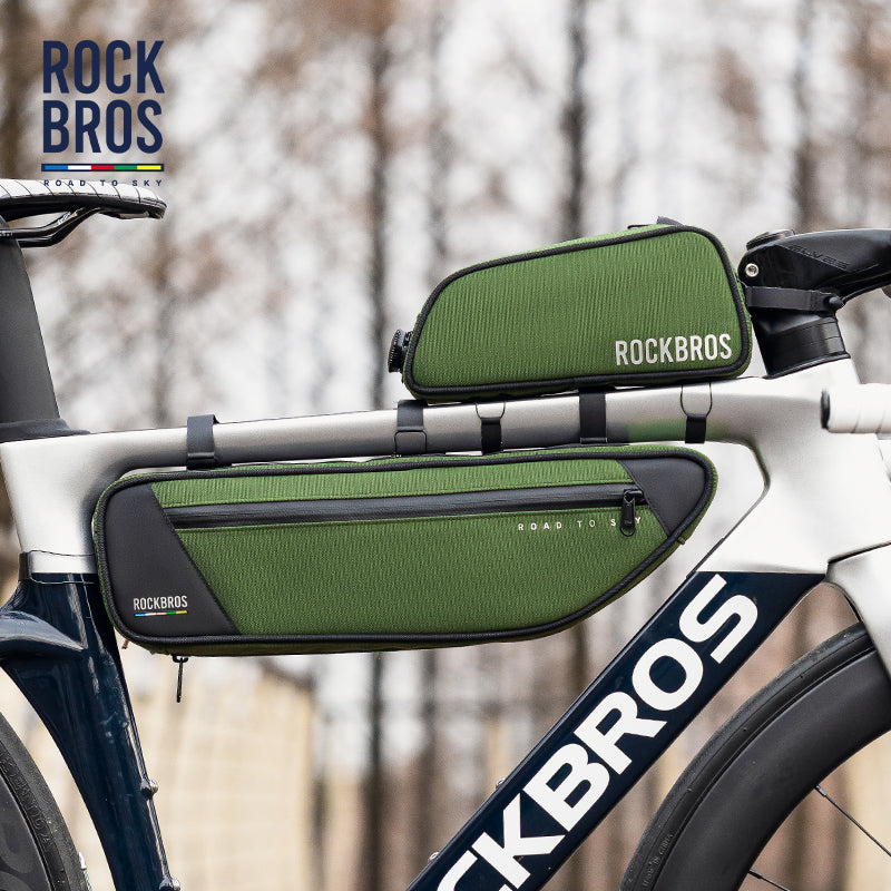 【ROAD TO SKY】by ROCKBROS Deluxe Top Tube Cycling Bag in Various Colours