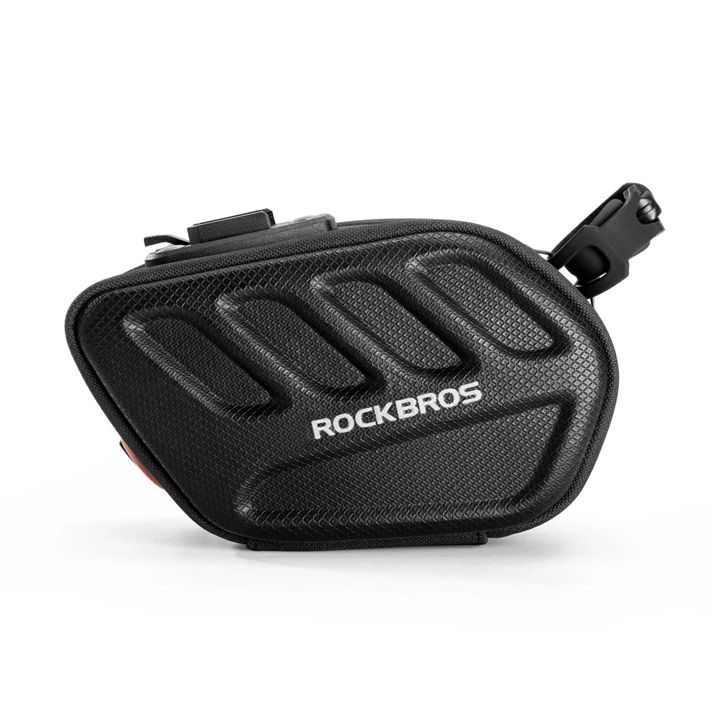ROCKBROS 3D Shell Saddle Bike Seat Bag with Light Tail