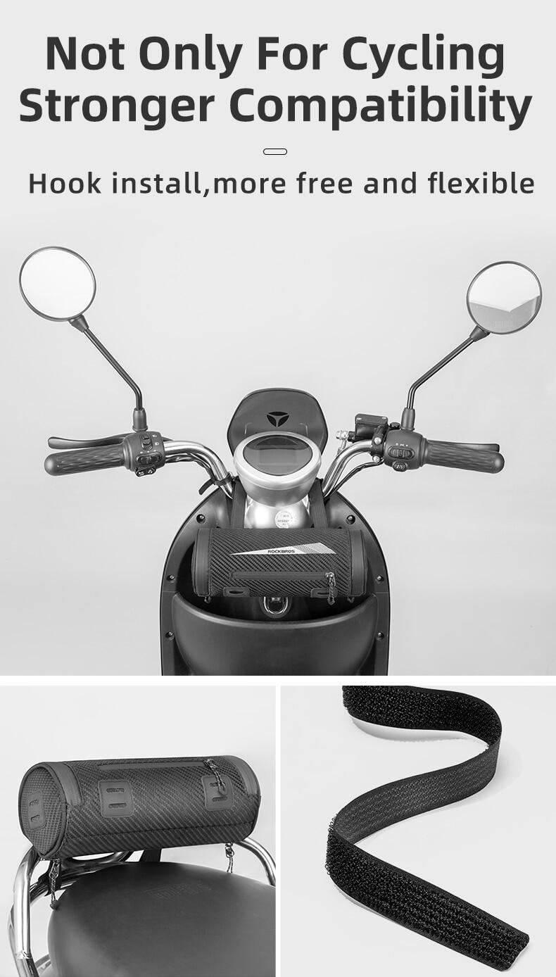 ROCKBROS 2L Waterproof Handlebar Bag - Multi-Purpose, Easy Clean
