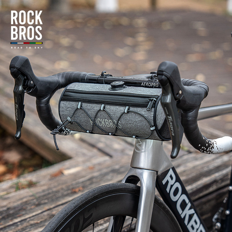 【ROAD TO SKY】ROCKBROS Deluxe Cycling Handlebar Bag Front Frame Bag
