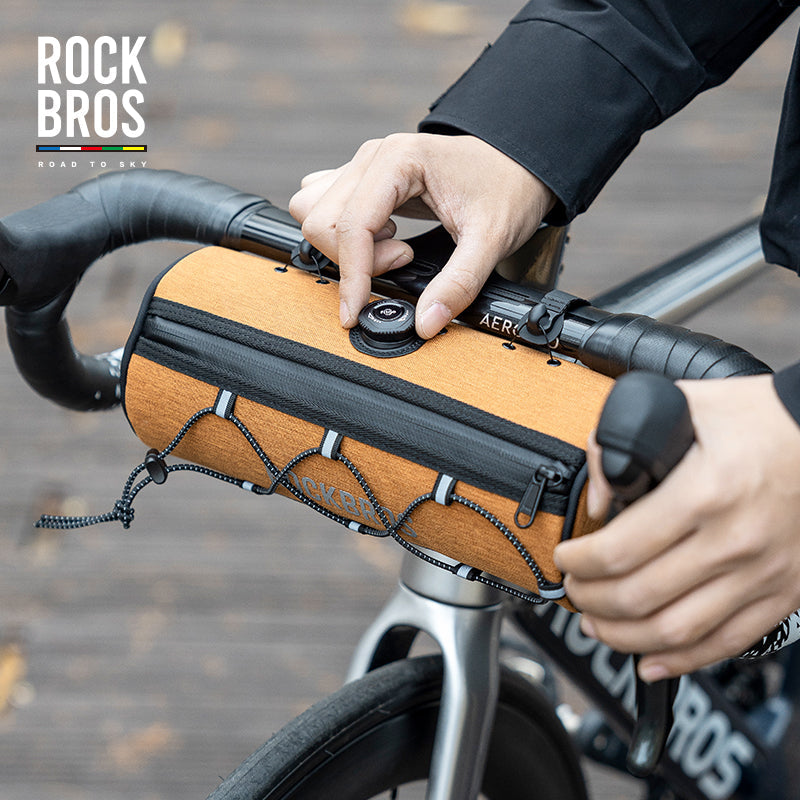 【ROAD TO SKY】ROCKBROS Deluxe Cycling Handlebar Bag Front Frame Bag