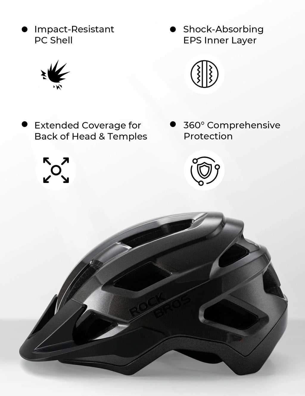 Youth Cycling Helmet Antibacterial Protection Breathable
