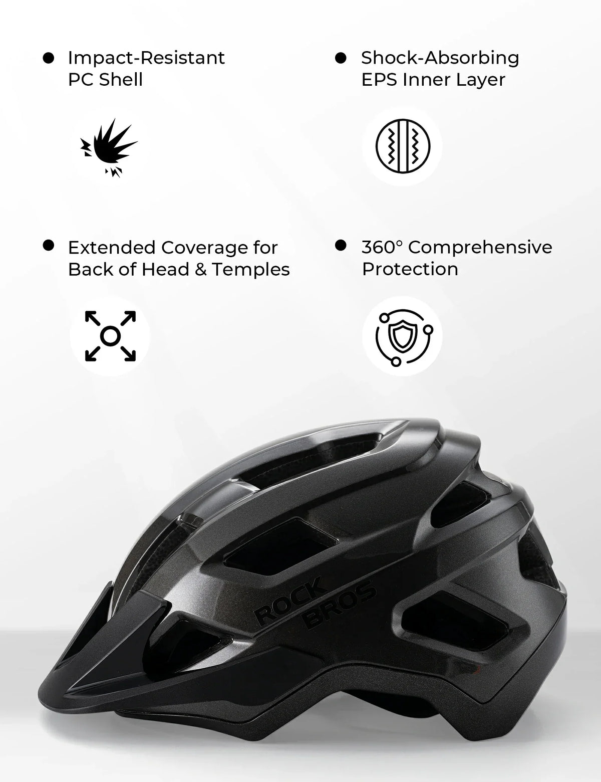 Youth Cycling Helmet Antibacterial Protection Breathable