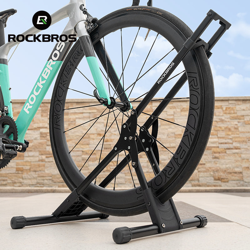 ROCKBROS Carbon Steel Folding Bike Stand