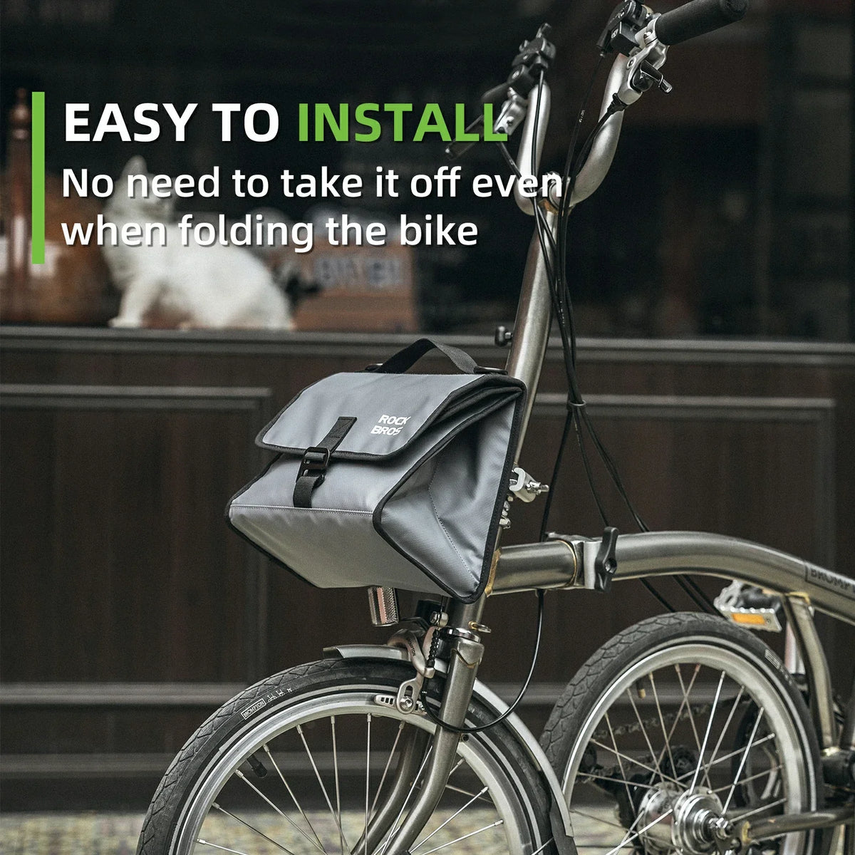 ROCKBROS Bike Bag 4L-7L for Brompton Folding Bike