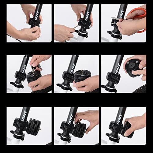 ROCKBROS-Bike Anti Theft Lock Chain Lock Folding Lock Square Hamburger Lock