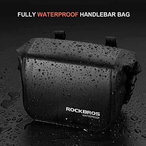 ROCKBROS Bike Handlebar Bag Waterproof 3L