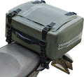 Motorcycle Seat Bag Luggage Pannier Dry Bag Tail Bag Waterproof 30L Universal MotorBike Bag Army Green