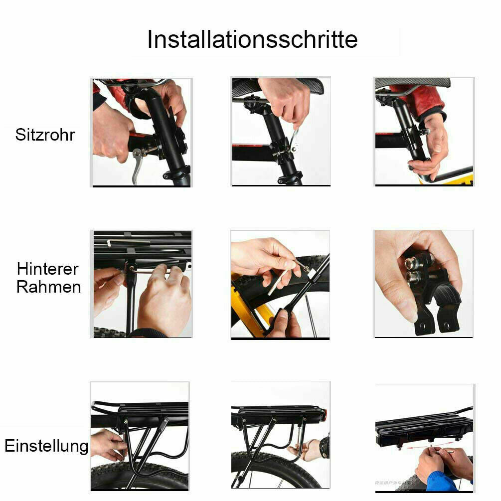 ROCKBROS Rear Bike Luggage Rack