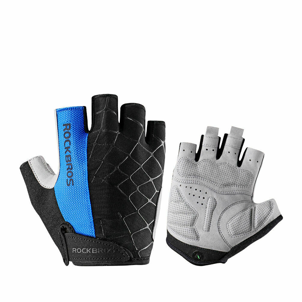 ROCKBROS Half Finger Cycling Short Gloves Shockproof Gloves