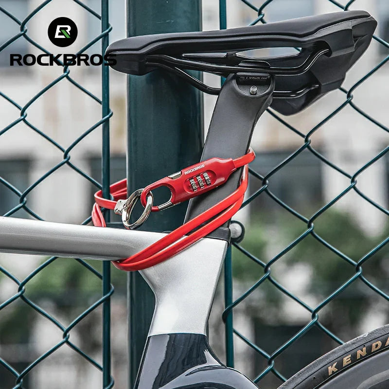 5FT Bike Lock Cable with Preset Combination