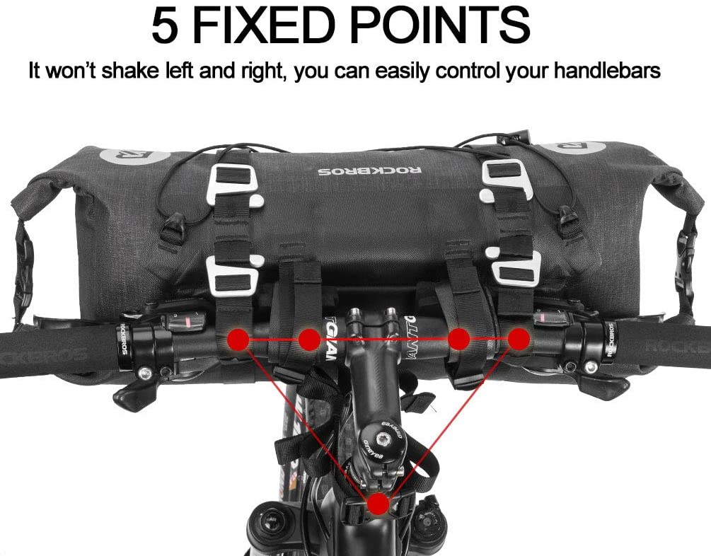 ROCKBROS- Large Bike Handlebar Waterproof Bag