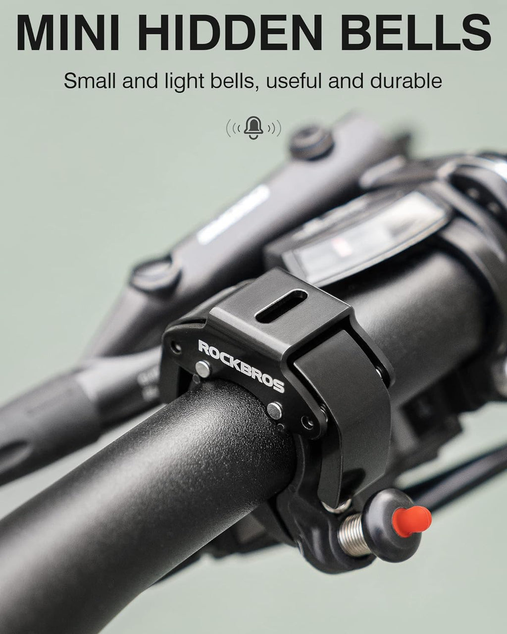 Bike Bells Hidden for 22.2mm Handlebars More Than 100dB