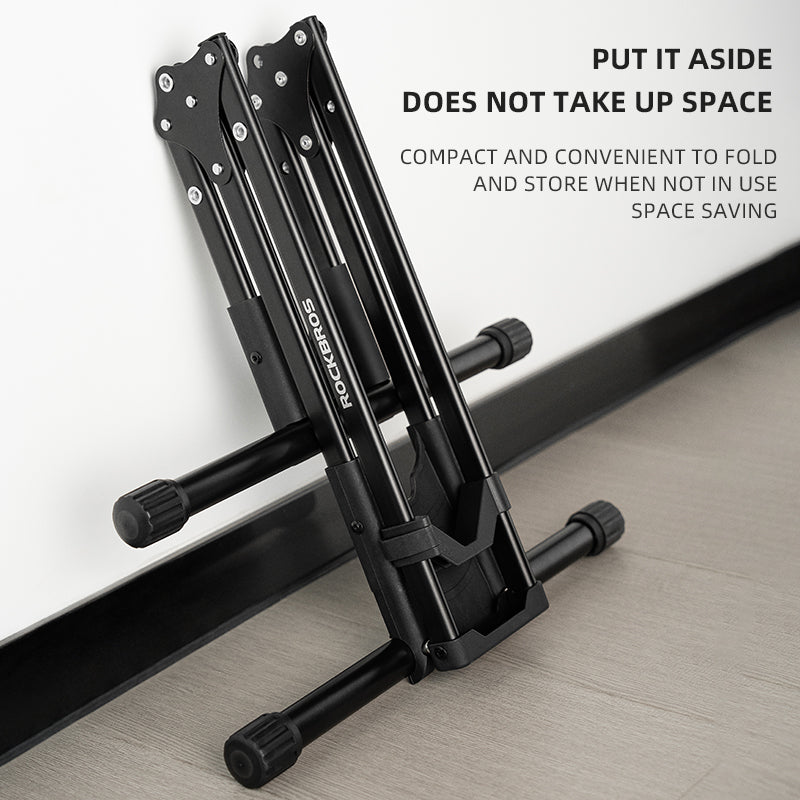 ROCKBROS Carbon Steel Folding Bike Stand