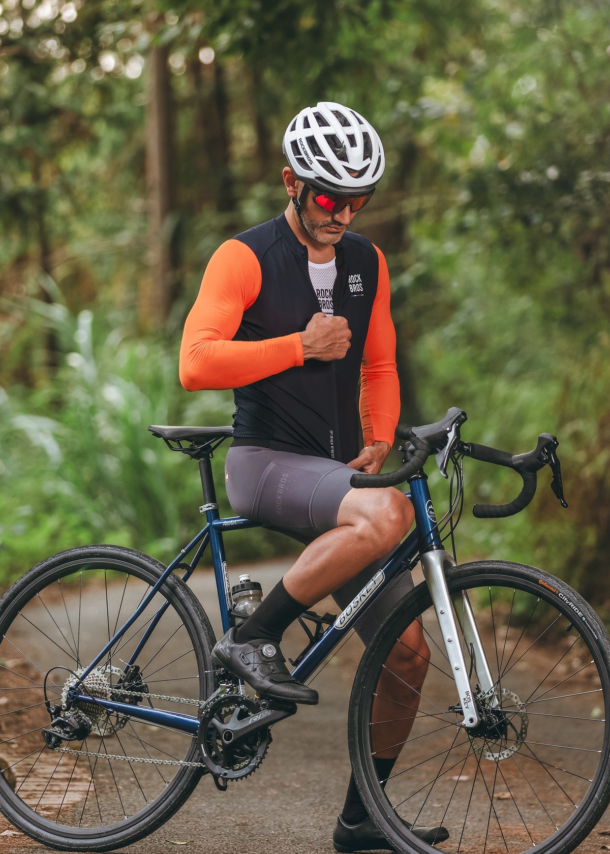 ROCKBROS Road-to-Sky Men's Cycling Long-Sleeved Jersey