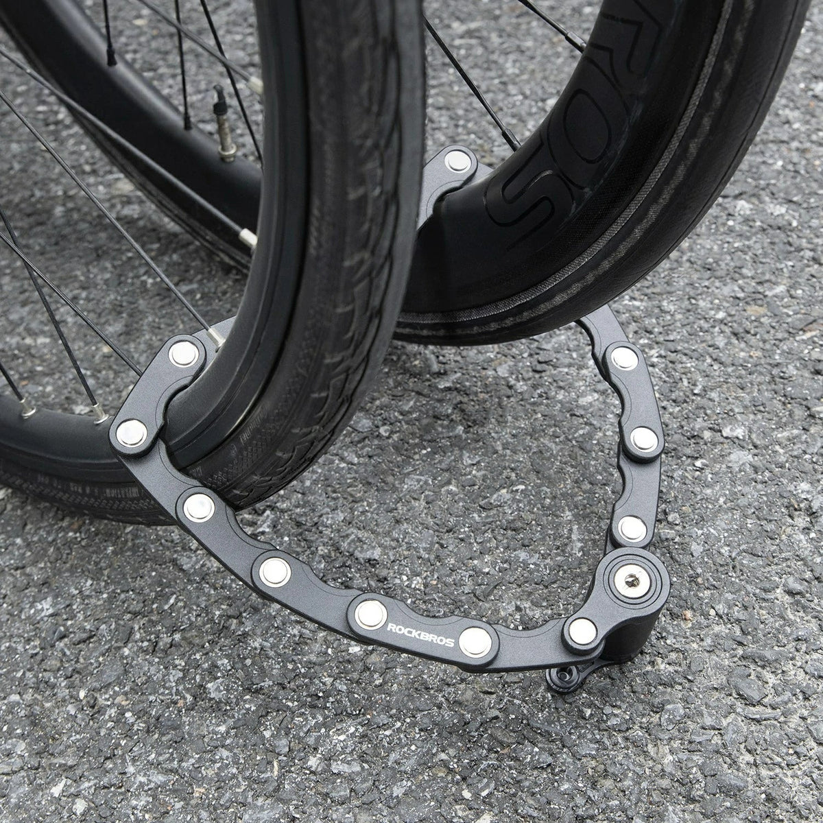 Bike Lock Hamburger Fold Anti-Theft