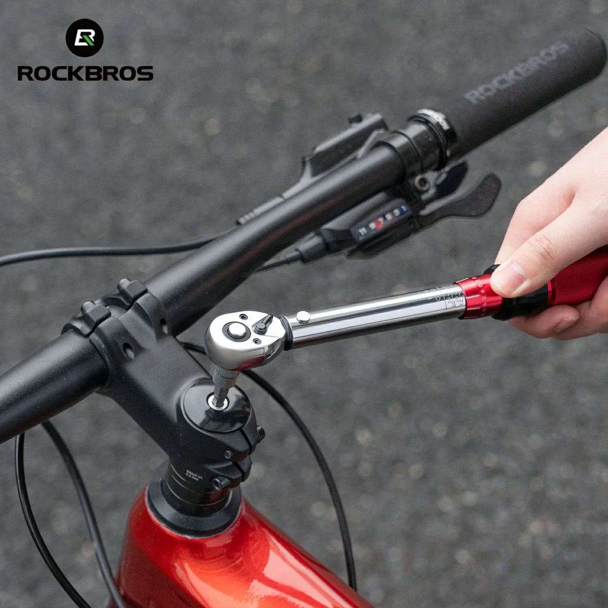 1/4 Torque 2–24Nm Micrometer Click Torque Wrench, 72-Tooth Gear Professional Precision ±3%High Accuracy
