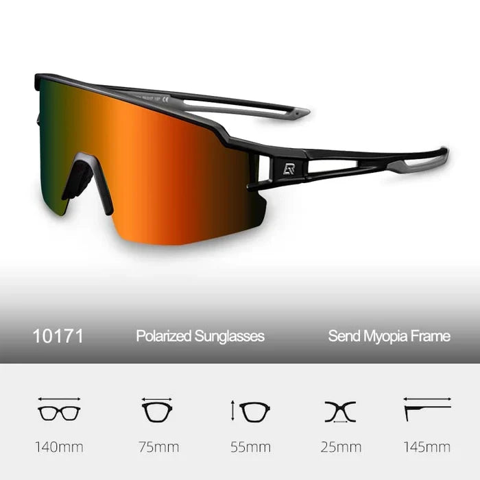 ROCKBROS Bicycle Polarized Glasses UV400 Cycling Glasses Bike Fishing Sunglasses