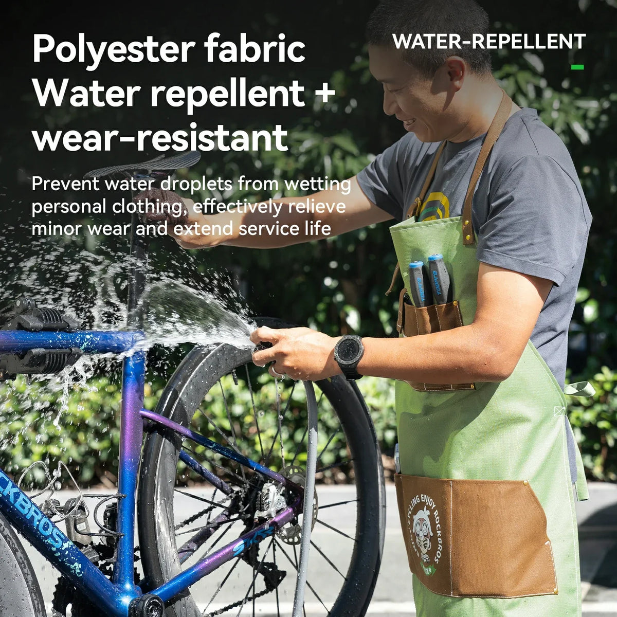 Multi-Pocket Work Apron