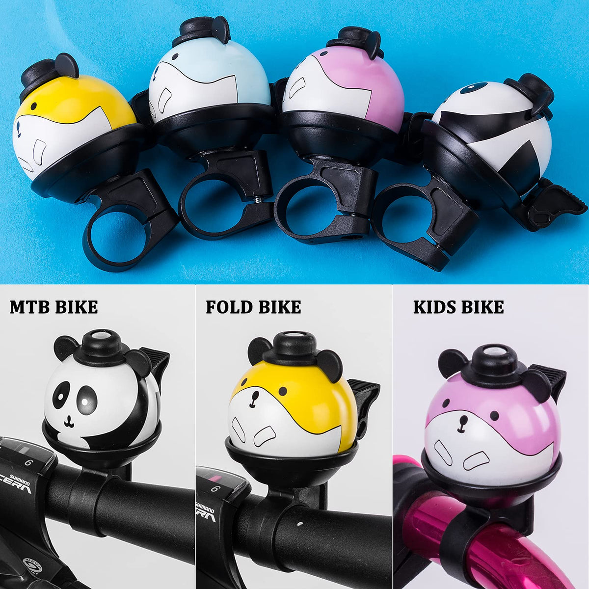 ROCKBROS Cute Monster Kids Bike Bell