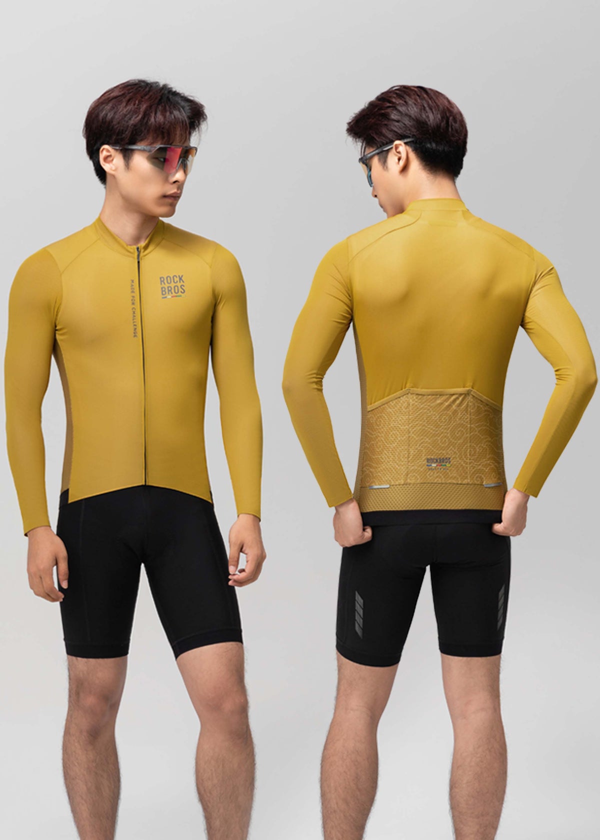 Road to Sky Men's Cycling Long-Sleeve Jersey Pro | ROCKBROS