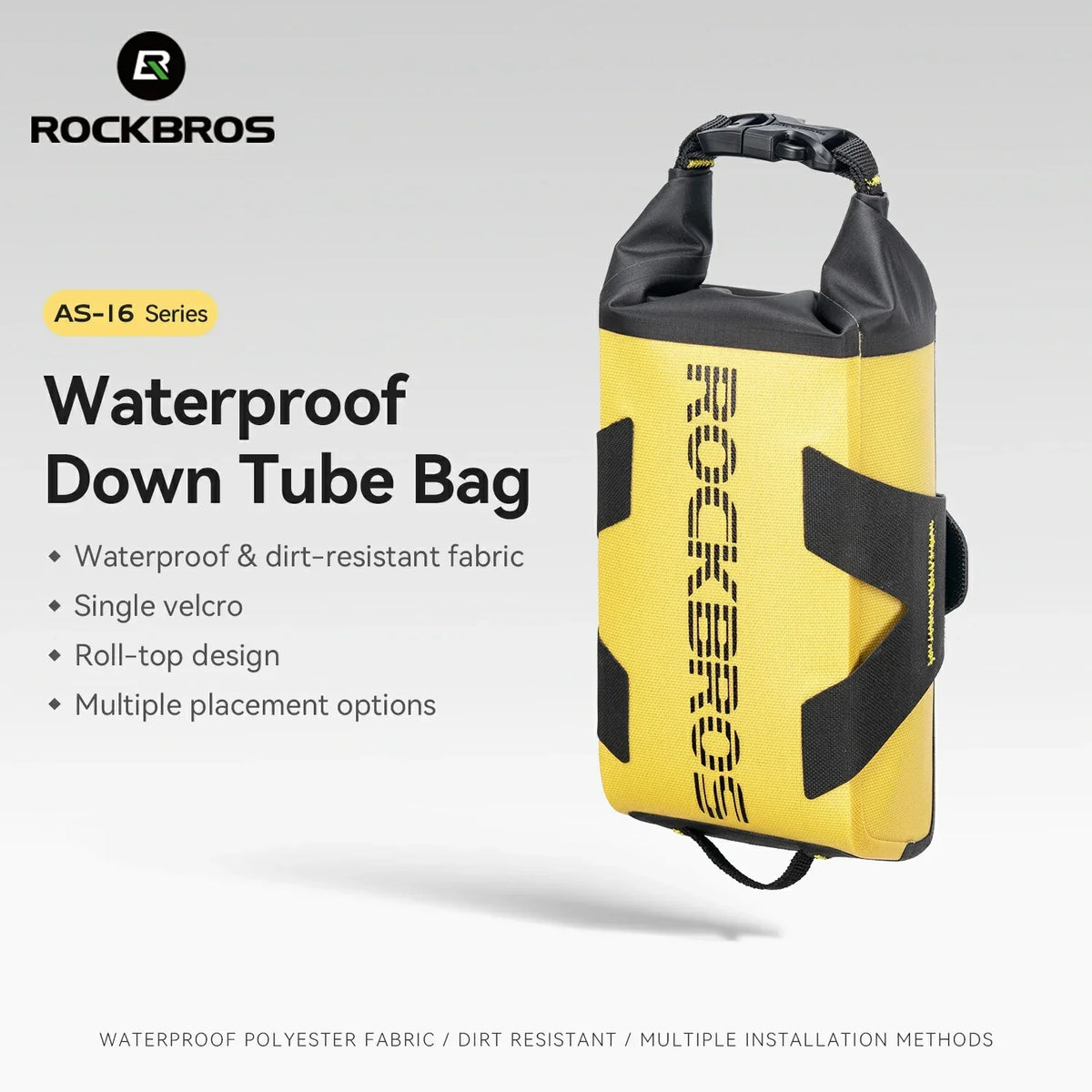 AS-161 100% Waterproof Frame Bag 1L