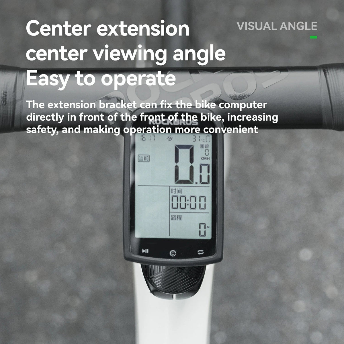 Adjustable Headset Cap Bike Computer Mount