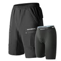 2-in-1 Casual Cycling Shorts with 3D Padded Liner