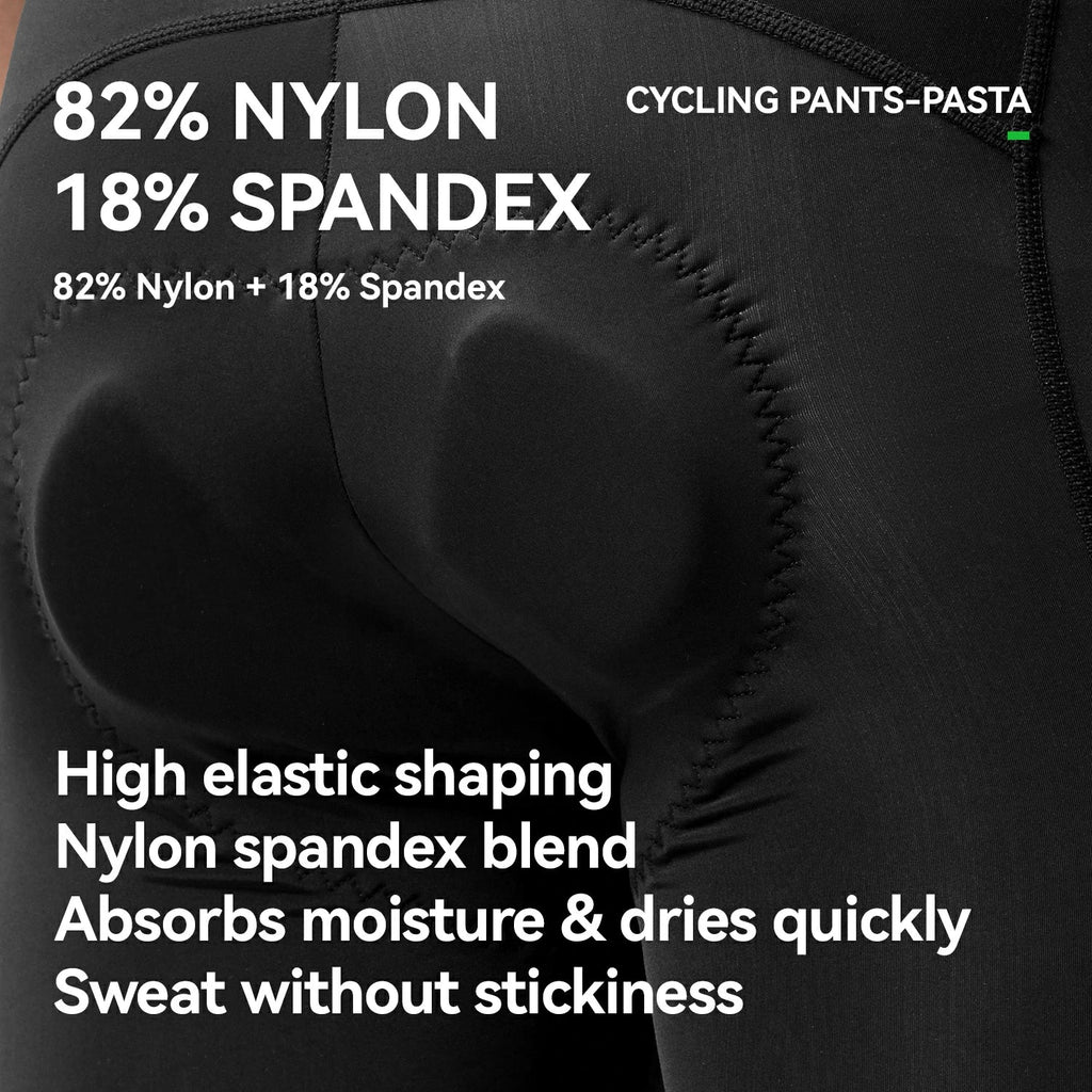 Men's Cycling Pants Breathable Padded For Summer & Fall-Pasta