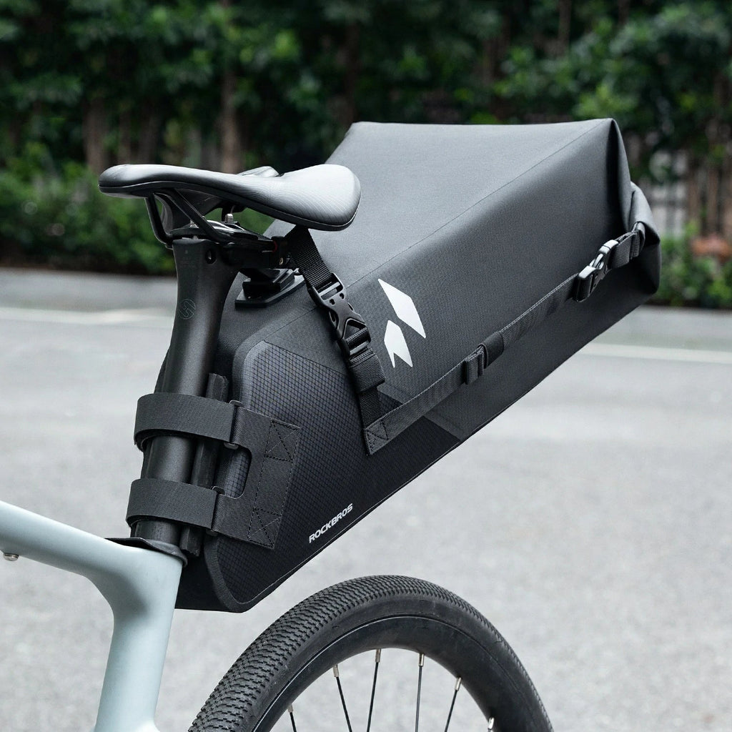 RideMate 100% Waterproof Bike Tail Bag 13L