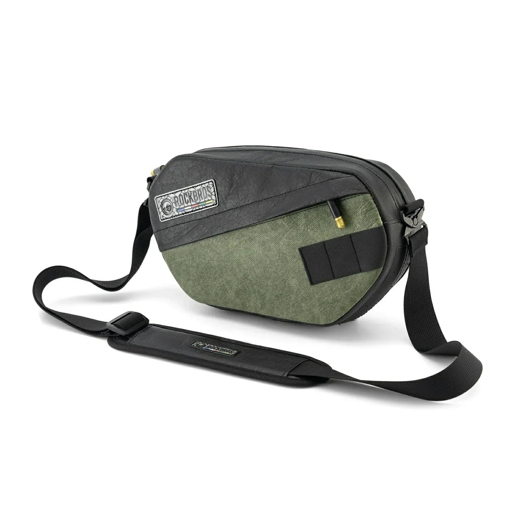 Sustainable Eco-Friendly Recycled Tire Bike Handlebar Bag 2.5L ROAD TO SKY
