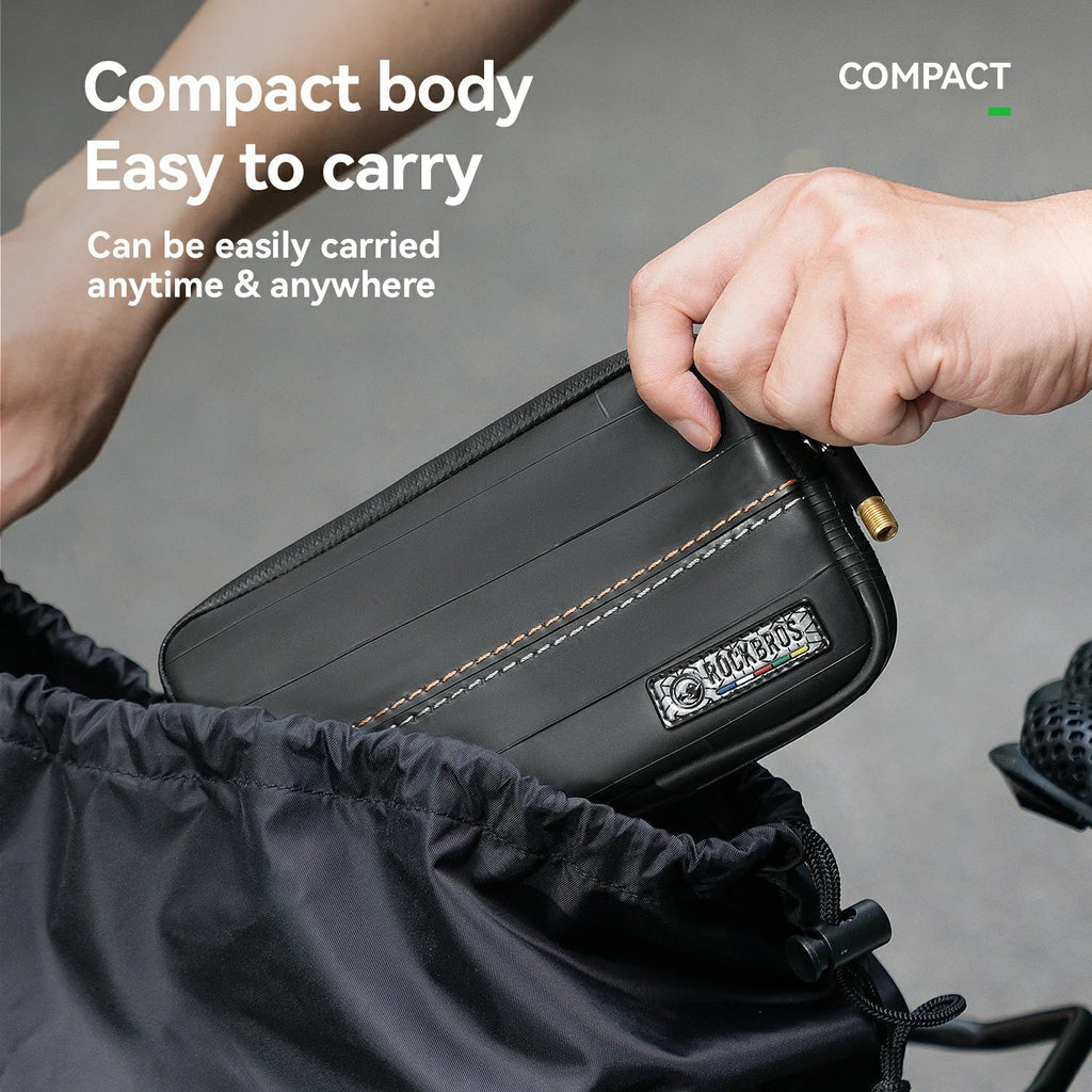 Sustainable Eco-Friendly Recycled Tire Bike Wallet 0.4L ROAD TO SKY